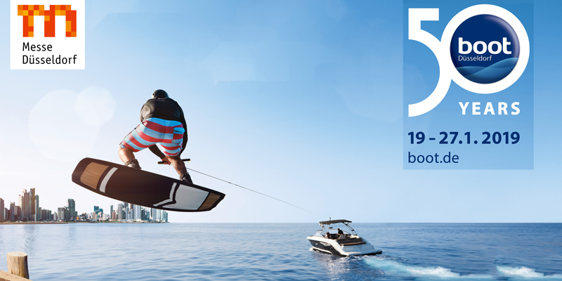 We invite you to visit the yacht exhibition Boot Dusseldorf 2019